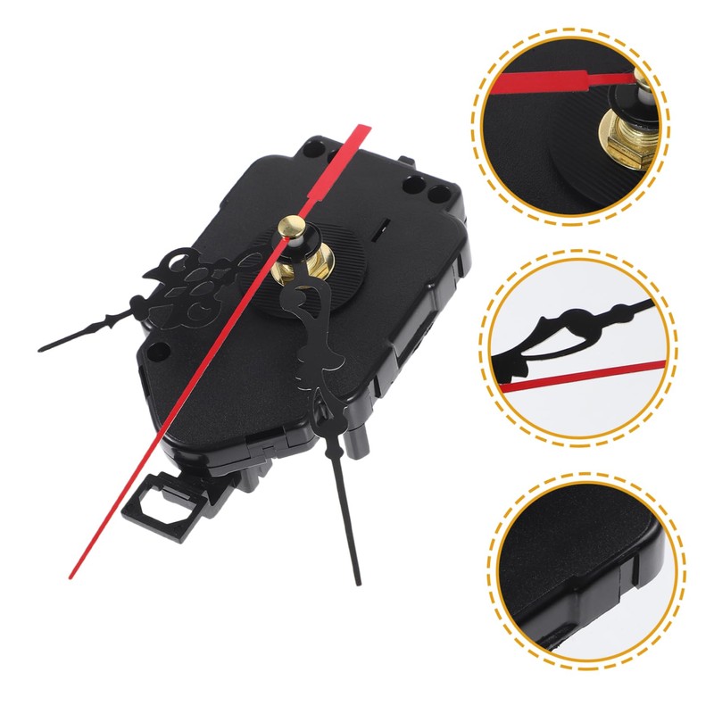 COHEALI 3pcs High Torque Clock Mechanism Replacement for DIY Projects