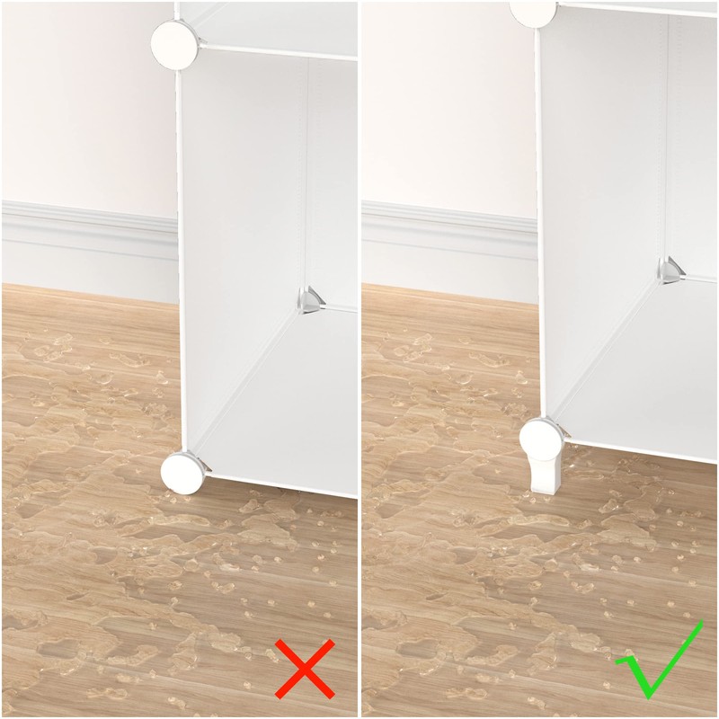 HOMIDEC Closet Organizer, 12-Cube Closet Organizers and Storage, Portable Closet