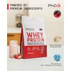 PhD PhD Nutrition Whey Powder 500g Strawberry C with 25g