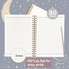 FOPENEM Cat and Moon Notebook 8.3x5.5 Inches – Starry Night