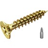4x16mm Wood Screws,Flat Head Screws for Wood, Zinc Galvanized,Multi Purpose