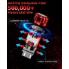 ZONBEAM 4257 4257NA Amber LED Front Turn Signal Bulbs for