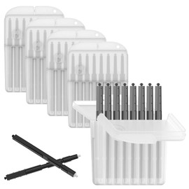 (40 Pcs) Phonak Cerustop Wax Guards Filters for Hearing Aids Resound,Widex and Unitron, Hearing Aid Accessories Cerumen Stop Cleaning Tool Replacement Parts, Ear Supplies Cleaning Kit (5 Packs）