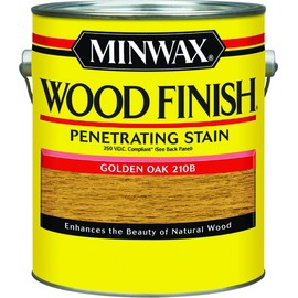 Minwax Wood Finish Semi-Transparent Golden Oak Oil-Based Wood Stain 1 gal.