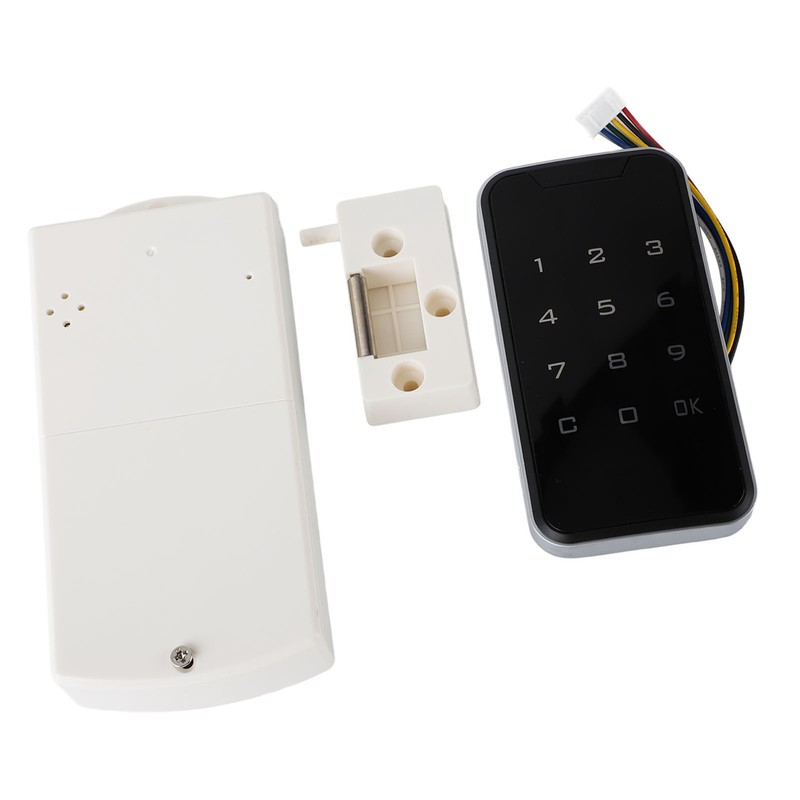 Electronic Cabinet Lock ABS Smart Digital Touch Keypad Coded Password