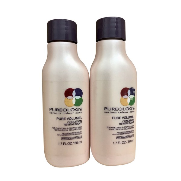 Pureology Pure Volume Travel Conditioner 1.7 OZ Set of 2