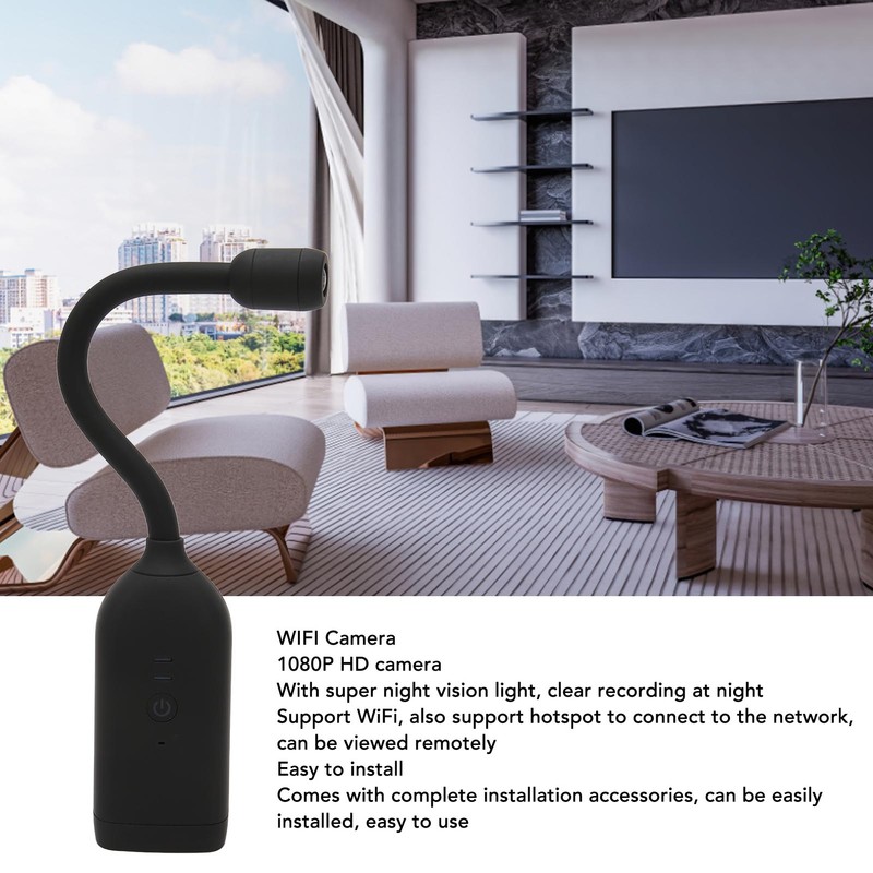 WiFi Camera 1080P HD 360 Degree Panoramic Two Way Voice