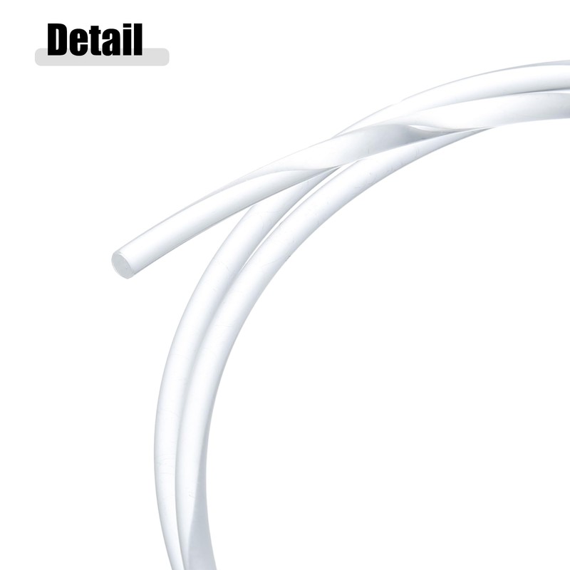 X AUTOHAUX 5mm 0.2" 2m 6.56ft Universal PMMA Plastic Optic