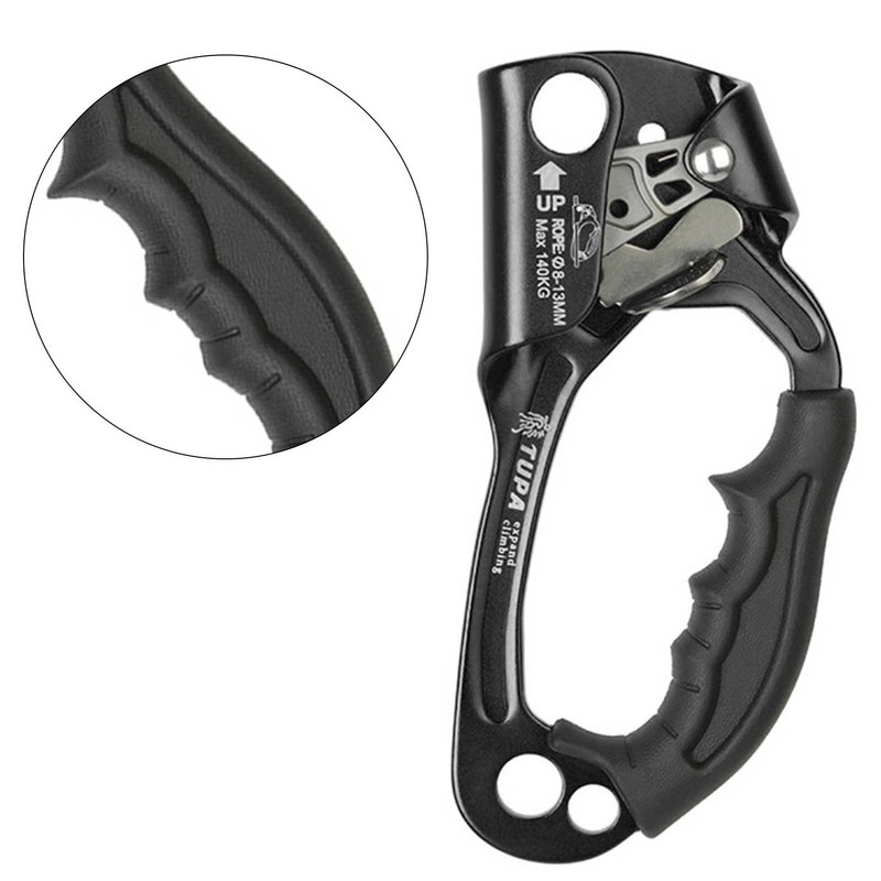 Rock Climbing Right Hand Ascender Multi Purpose Manual Outdoor Mountaineering