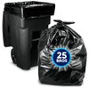 95-96 Gallon Trash Bags Heavy Duty (25 Bags w/Ties Value