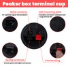 2 PCS Speaker Terminals, Sub Box Terminals Speaker Box Terminal