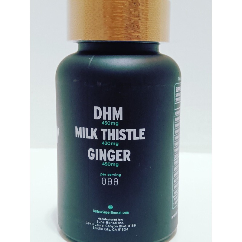 SuperBonsai Super Recovery - Natural Ingredients with DHM and Milk