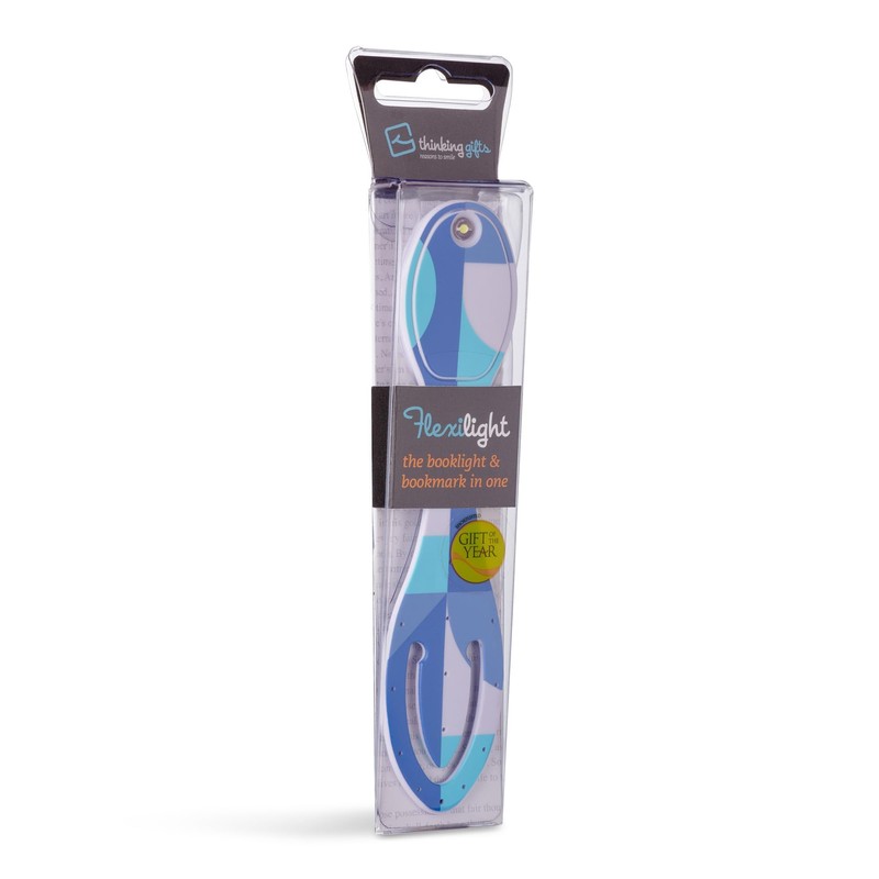 Gifts for Readers & Writers Bookmark Reading Light Blue Blocks