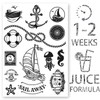 AWAKEN Temporary Fake Tattoos Juice Tattoo Semi Permanent Stickers Waterproof