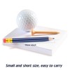 ELECLAND 85 Pcs Golf Pencils with Eraser 2HB Half Pencils