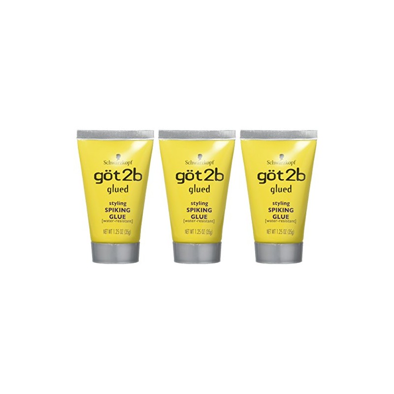 Schwarzkopf GOT2B GLUED SPIKING GLUE 1.25 oz, TRAVEL SIZE Paquete