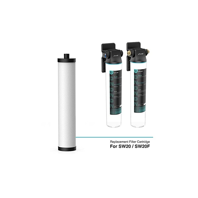 Frizzlife PLC20 Replacement Filter Cartridge For SW20 and SW20F Under