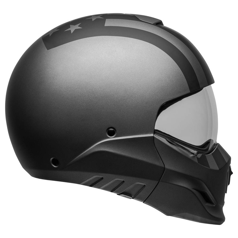 BELL Broozer Helmet (Free Ride Matte Gray/Black - Small)