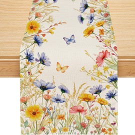 220 GSM Spring Table Runner 13x60 Inch Home Party Decor