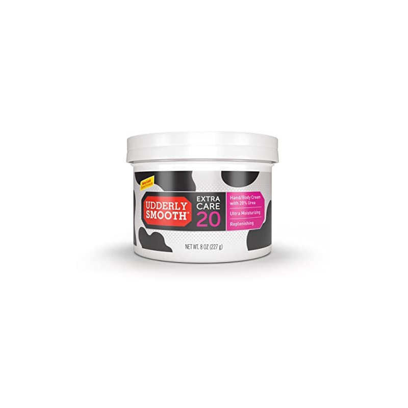 Udderly Smooth Extra Care Cream with 20% Urea, Replenishing, 8