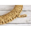 Thousand "Trivet, Natural 28 cm Diameter Big Size Bamboo Leather