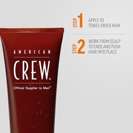 American Crew Men's Firm Hold Gel Tube, 3.3 oz