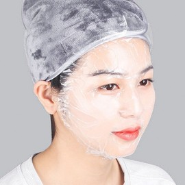 100 sheets of vinyl mask pack for face moisture protection 8ea