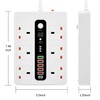 BOCHLION Extension Lead with 6 USB Slots (PD20W/QC3.0), Power Strip