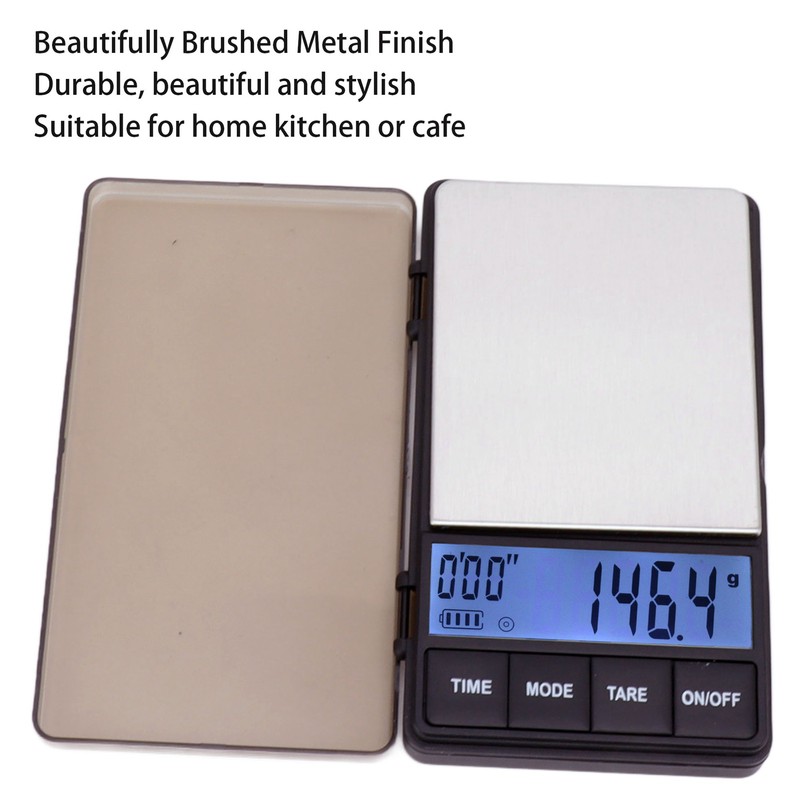 Small Coffee Scale Sensitive Accurate 1000g 0.1g Digital Pocket Coffee