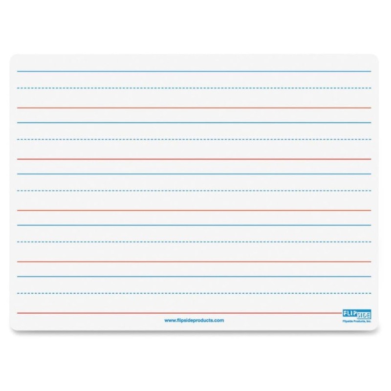 Flipside, FLP10076, Double-Sided Magnetic Dry Erase Board, 1 Each,White