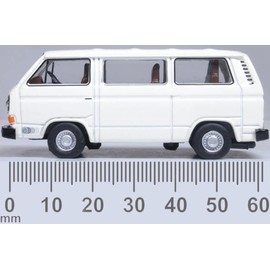Oxford Diecast 76T25010 VW T25 Bus Pastel White