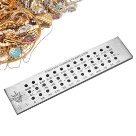 Wire Drawplate, Round Shape Tungsten Carbide Wire Drawplate Jewelry Tools for Manufacturing Jewelry (#1)