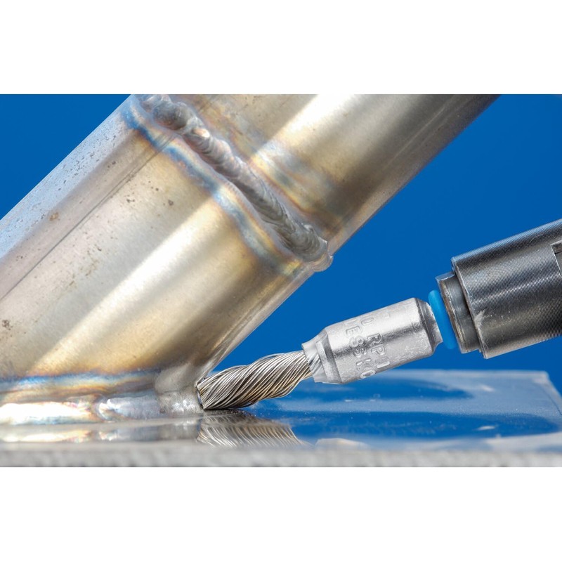 PFERD 83285 Singletwist Stem Mounted Power Knot End Brush with