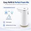 LGURT Touchless Soap Dispenser Automatic, Rechargeable Foaming Hand Soap
