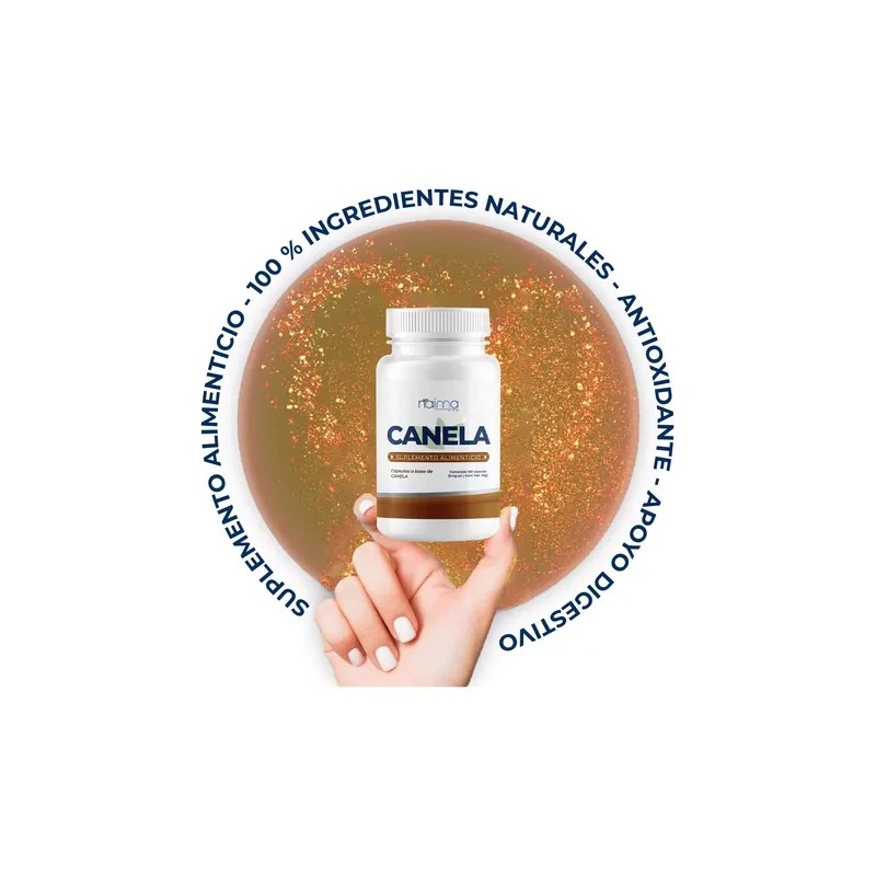 Canela 400 Mg 100 Cápsulas