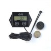 Digital Display Tachometer Engine Tach Hour Meter Gauge Inductive Car