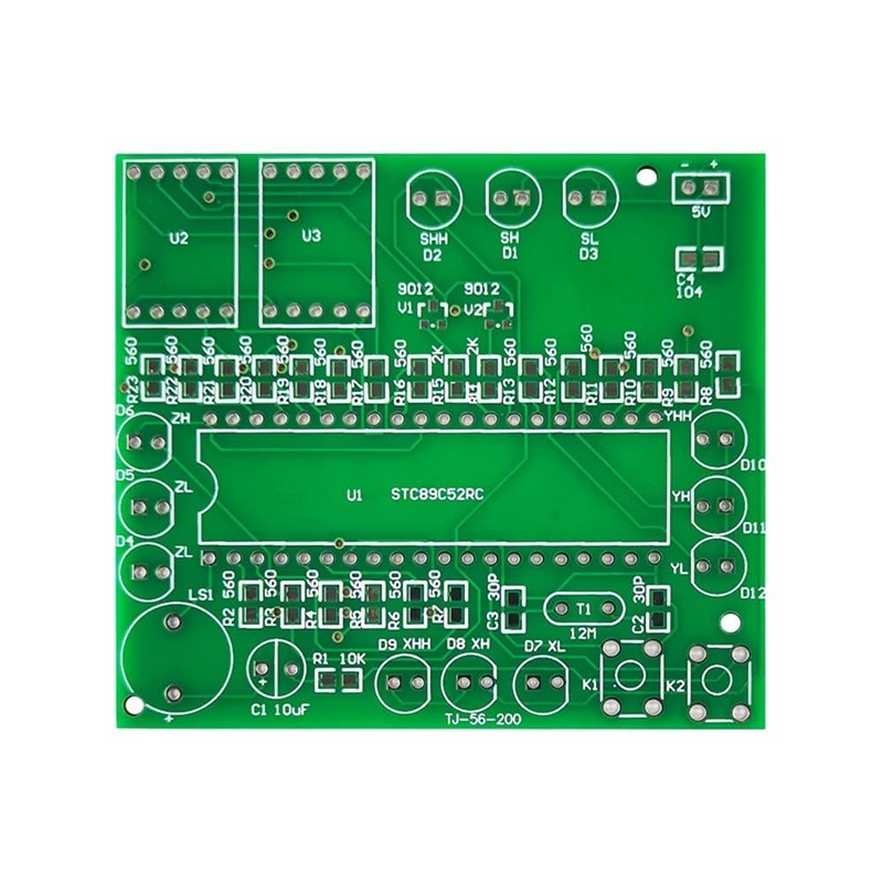 Traffic Light Controller DIY Kit, Traffic Electronics Learning Board Kit