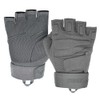 Seibertron Men's Black S.O.L.A.G. Special Ops 1/2 Finger Light Airsoft