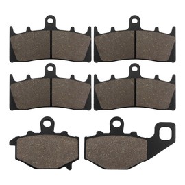 Pastillas de freno delantero y trasero para Kawasaki ZX6R ZX-6R ZX 600 G1/G2/J1/J2 1998-2001, ZX-6R ZX 636 2002, ZX9R ZX-9R ZX900 1996-2001, ZZR600 ZX 600 2005--2008