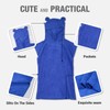 DiaryLook Kids Swimming Changing Robe with Hood, Beach Poncho Towel