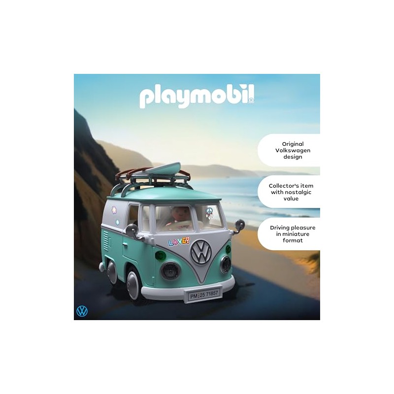 Playmobil Icon Cars: VW T1 Camping Van