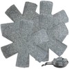 Rosenstein & Söhne Pot Mats: Set of 20 Felt Pan