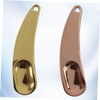 minkissy Makeup Spoon Zinc Alloy Skincare Spoon Hanger Mini Beauty