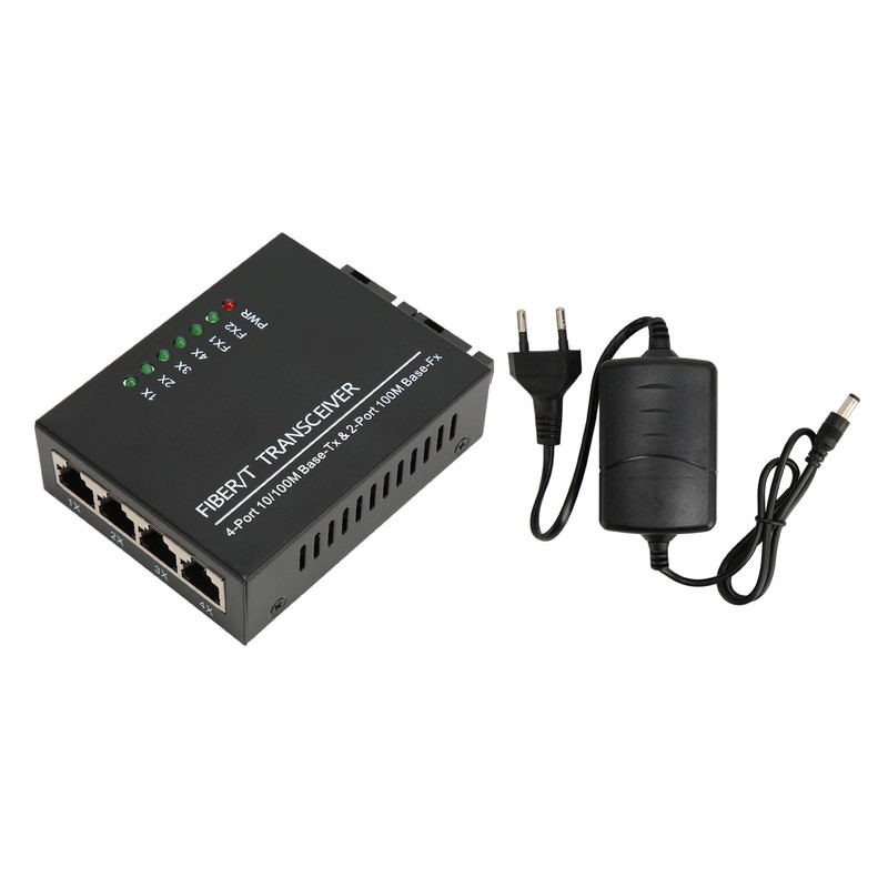 Fiber Transceiver Tx1310nm/Rx1550nm Single Fiber Single Mode RJ45 Port Optical