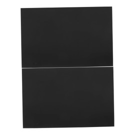 ULTECHNOVO 2pcs Aluminum Sheet Metal Plates for Engraving Printing Engraving Black DIY Decorative Metal Sheets