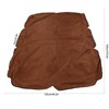 Outdoor Swing Canopy Silver Coated Oxford Cloth Waterproof Swing Chair