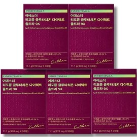 Esther Formula [Barley Damda] Esther Formula Yeo Esther Liposome Glutathione Ultra 9X 30 sheets, 5 boxes (5 months) / [보리담다] 에스더포뮬러 여에스더 리포좀 글루타치온 울트라 9X 30매 5박스(5개월)