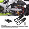 Pair Motorcycle Left Right Chain Adjusters Tensioners Replacement for Yamaha