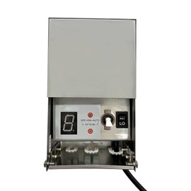 Low Voltage Transformer for Landscape Lighting - 70 Watt Stainless Steel Landscape Lighting Transformer with Timer and Photocell, Multi-Tap 120V to 12V 15V Weatherproof for Pathway, Spot Lights (70)