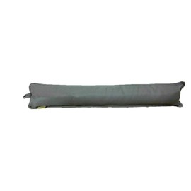 Pavla-Outlet Plain Dyed Fabric Draught Excluder Hollowfibre Filled Draught Stopper Cushion Bottom of Door/Window Draft Guard/Energy Saver Draft Insulator - 90x18cm (Grey, Pack of 1)